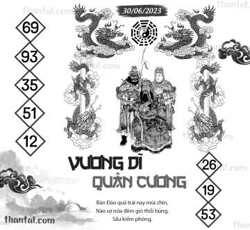 Vương Dĩ Quân Cương 30/06/2023