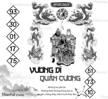 Vương Dĩ Quân Cương 07/07/2023