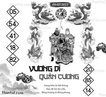 Vương Dĩ Quân Cương 09/07/2023