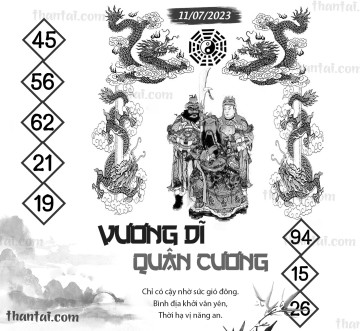 Vương Dĩ Quân Cương 11/07/2023