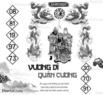 Vương Dĩ Quân Cương 15/07/2023