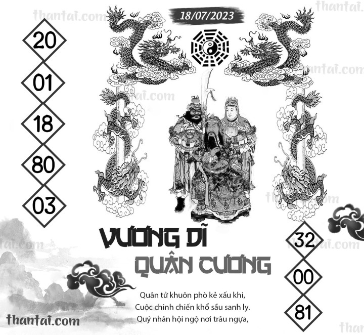 Vương Dĩ Quân Cương 03/07/2023