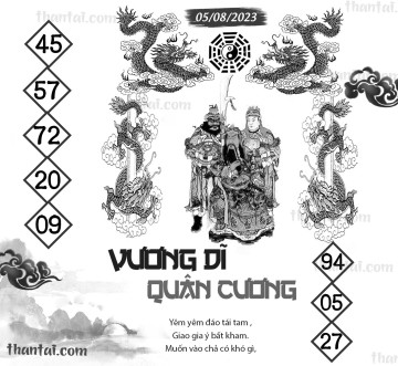 Vương Dĩ Quân Cương 05/08/2023