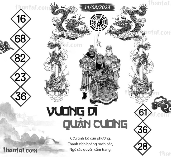 Vương Dĩ Quân Cương 30/07/2023