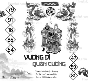 Vương Dĩ Quân Cương 17/08/2023