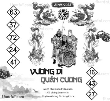 Vương Dĩ Quân Cương 23/08/2023