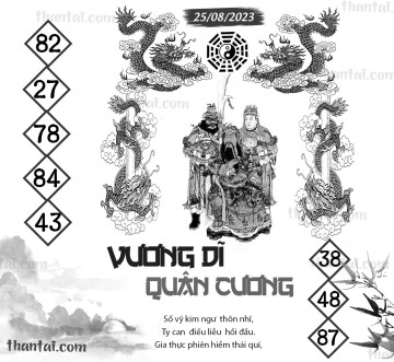 Vương Dĩ Quân Cương 25/08/2023