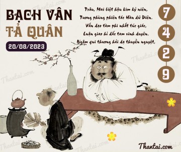 Bạch Vân Tả Quân 20/08/2023