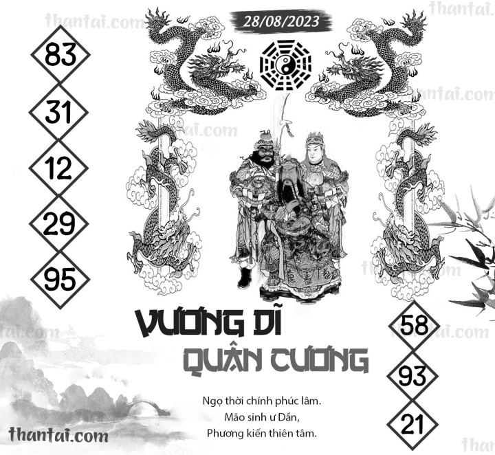 Vương Dĩ Quân Cương 13/08/2023