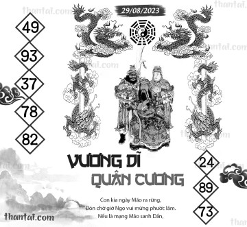 Vương Dĩ Quân Cương 29/08/2023