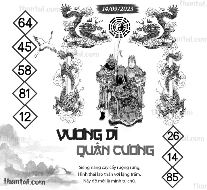 Vương Dĩ Quân Cương 30/08/2023