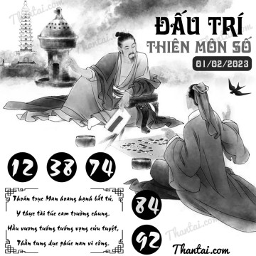 ĐẤU TRÍ THIÊN MÔN SỐ 01/02/2023