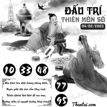 ĐẤU TRÍ THIÊN MÔN SỐ 04/02/2023