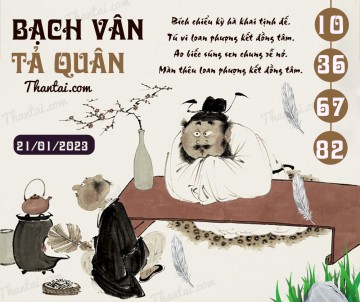 Bạch Vân Tả Quân 21/01/2023