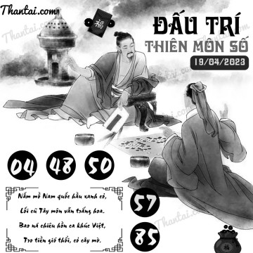 ĐẤU TRÍ THIÊN MÔN SỐ 19/04/2023