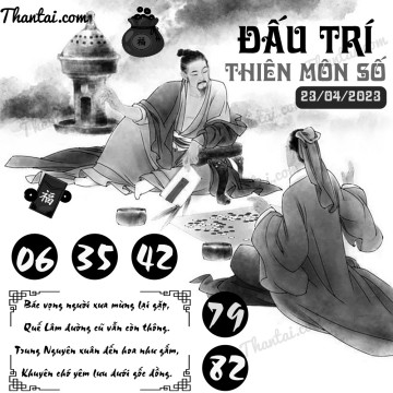 ĐẤU TRÍ THIÊN MÔN SỐ 23/04/2023