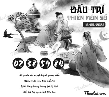ĐẤU TRÍ THIÊN MÔN SỐ 10/05/2023