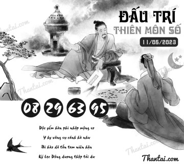 ĐẤU TRÍ THIÊN MÔN SỐ 11/05/2023