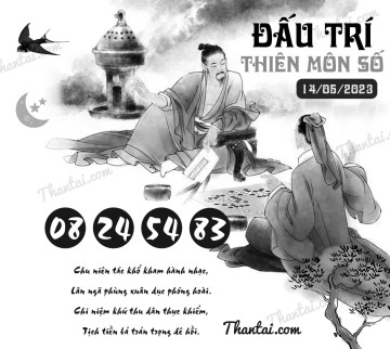 ĐẤU TRÍ THIÊN MÔN SỐ 14/05/2023