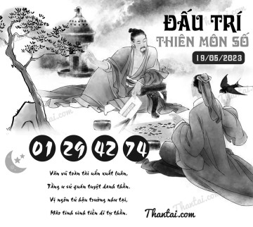 ĐẤU TRÍ THIÊN MÔN SỐ 19/05/2023