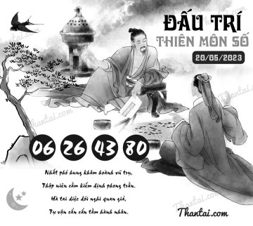 ĐẤU TRÍ THIÊN MÔN SỐ 20/05/2023