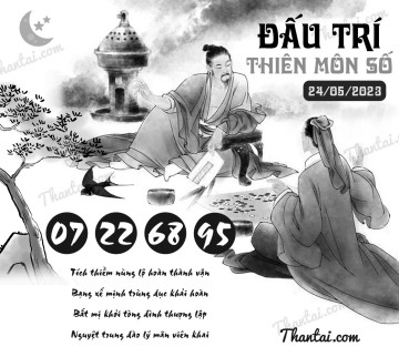 ĐẤU TRÍ THIÊN MÔN SỐ 24/05/2023