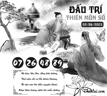 ĐẤU TRÍ THIÊN MÔN SỐ 02/06/2023