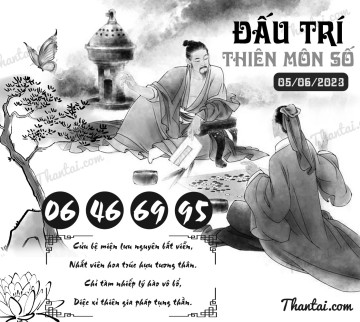 ĐẤU TRÍ THIÊN MÔN SỐ 05/06/2023