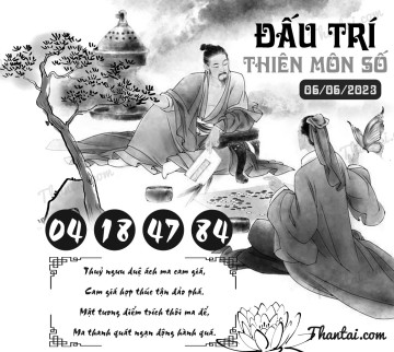 ĐẤU TRÍ THIÊN MÔN SỐ 06/06/2023