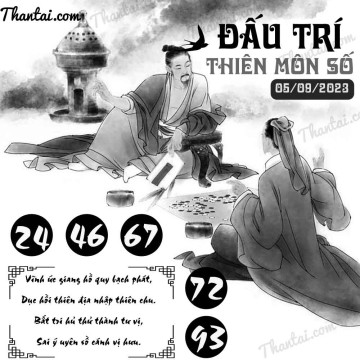 ĐẤU TRÍ THIÊN MÔN SỐ 05/09/2023