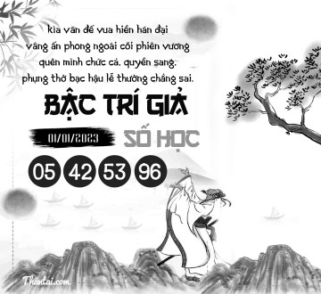 BẬC TRÍ GIẢ SỐ HỌC 01/01/2023