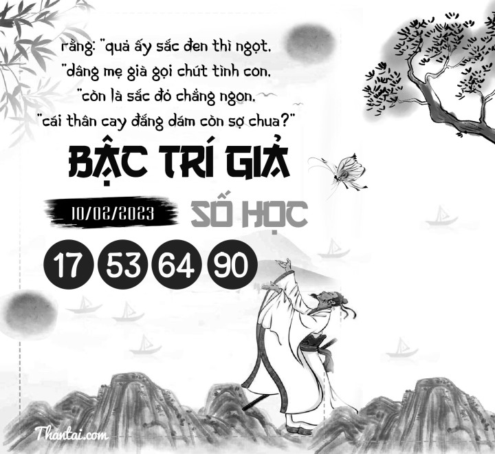 BẬC TRÍ GIẢ SỐ HỌC 26/01/2023