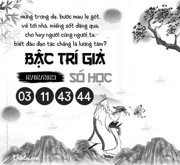 BẬC TRÍ GIẢ SỐ HỌC 12/02/2023