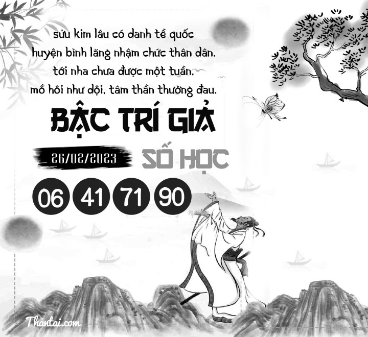 BẬC TRÍ GIẢ SỐ HỌC 11/02/2023