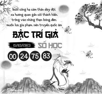 BẬC TRÍ GIẢ SỐ HỌC 15/03/2023