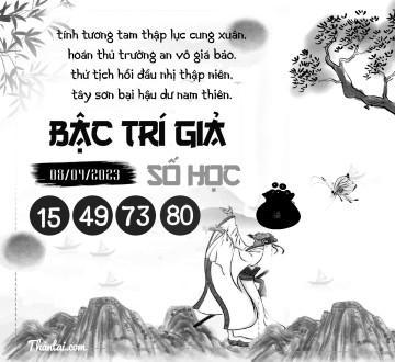 BẬC TRÍ GIẢ SỐ HỌC 08/04/2023