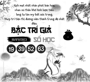 BẬC TRÍ GIẢ SỐ HỌC 10/04/2023