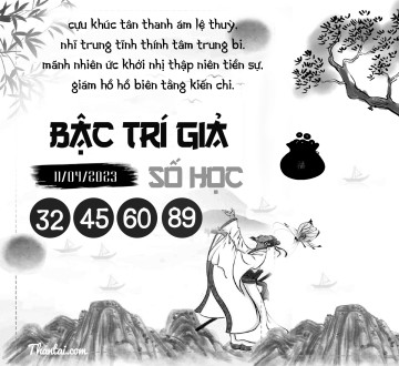 BẬC TRÍ GIẢ SỐ HỌC 11/04/2023