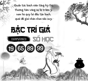 BẬC TRÍ GIẢ SỐ HỌC 13/04/2023