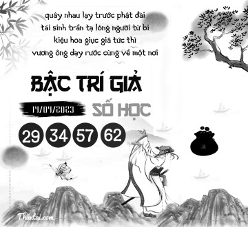 BẬC TRÍ GIẢ SỐ HỌC 14/04/2023