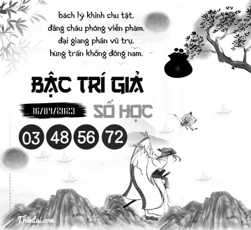 BẬC TRÍ GIẢ SỐ HỌC 16/04/2023