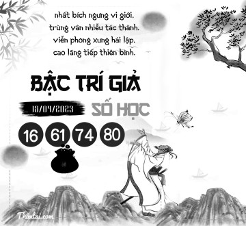 BẬC TRÍ GIẢ SỐ HỌC 18/04/2023