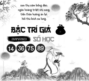 BẬC TRÍ GIẢ SỐ HỌC 21/04/2023