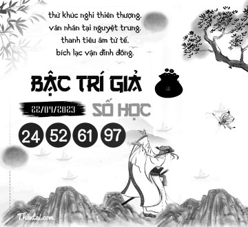 BẬC TRÍ GIẢ SỐ HỌC 22/04/2023