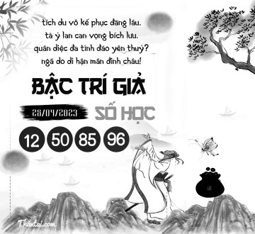 BẬC TRÍ GIẢ SỐ HỌC 28/04/2023