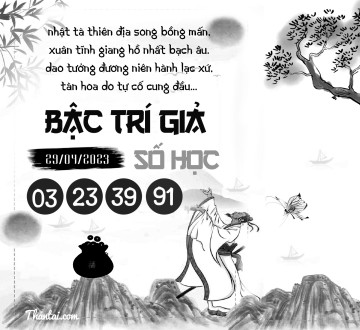 BẬC TRÍ GIẢ SỐ HỌC 29/04/2023