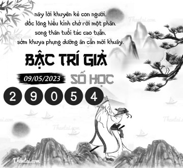 BẬC TRÍ GIẢ SỐ HỌC 09/05/2023