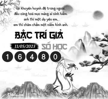 BẬC TRÍ GIẢ SỐ HỌC 11/05/2023