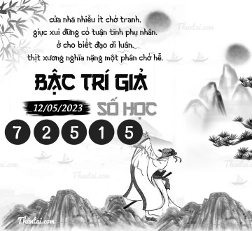 BẬC TRÍ GIẢ SỐ HỌC 12/05/2023