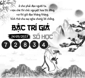 BẬC TRÍ GIẢ SỐ HỌC 14/05/2023